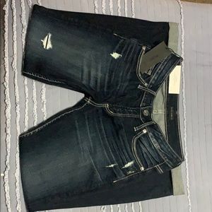 BNWT Silver Boyfriend Jeans